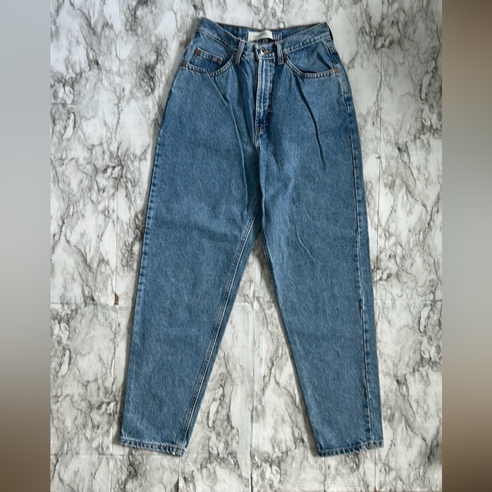 Vintage 90s GAP reverse fit ankle jeans super high rise size 6